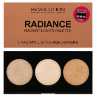 Палетка хайлайтеров Makeup Revolution Highlighter Palette Radiance